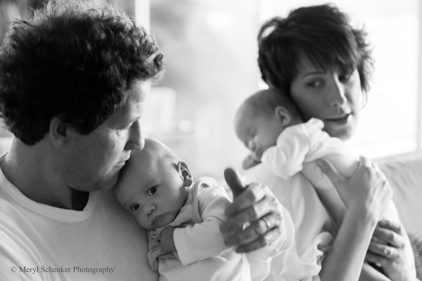 Graysen and Kaia, 9 weeks