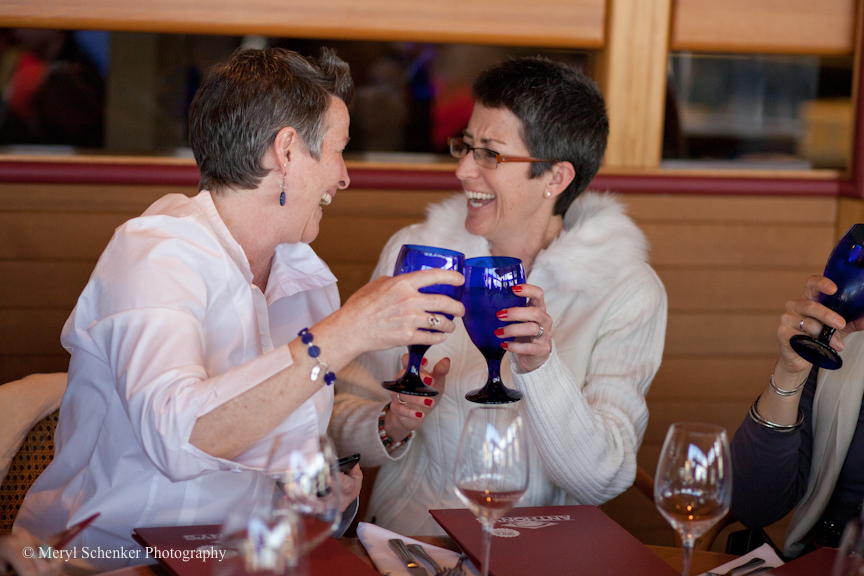 Dayna and Tammy get married after 29 years together.
