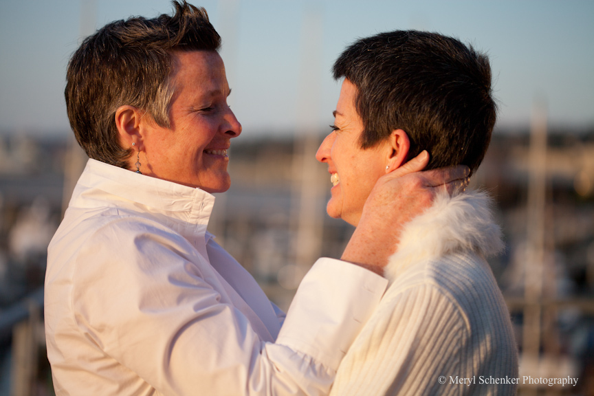 Dayna and Tammy get married after 29 years together.