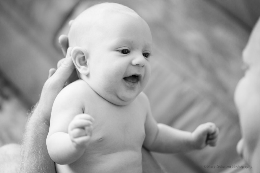 Adrienne and Reid and Jack (3months)