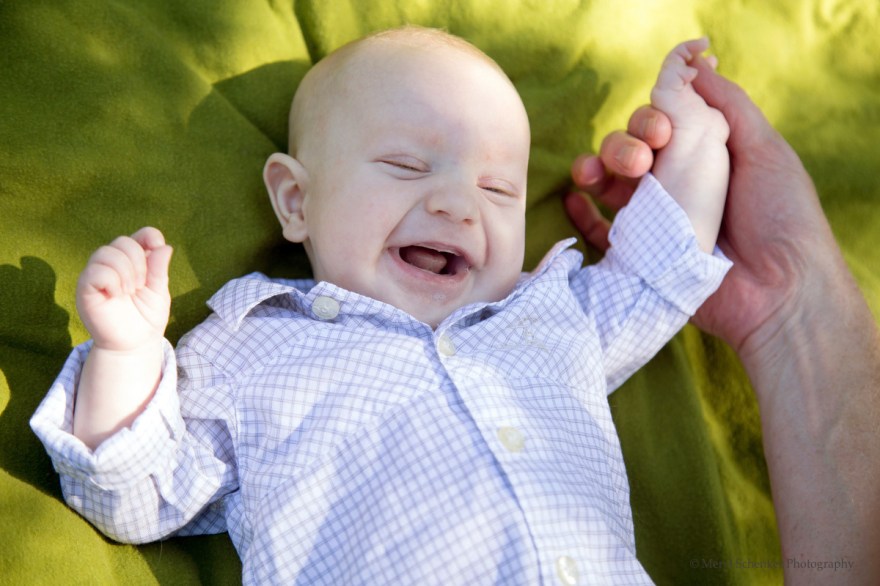 Adrienne and Reid and Jack (3months)