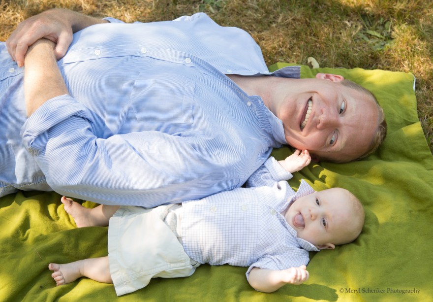 Adrienne and Reid and Jack (3months)